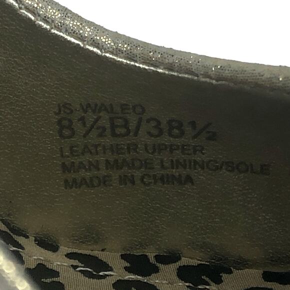 Jessica Simpson Slate/Deco Metallic Waleo Platform Heels - Size 8.5 - Women - Picture 13 of 13